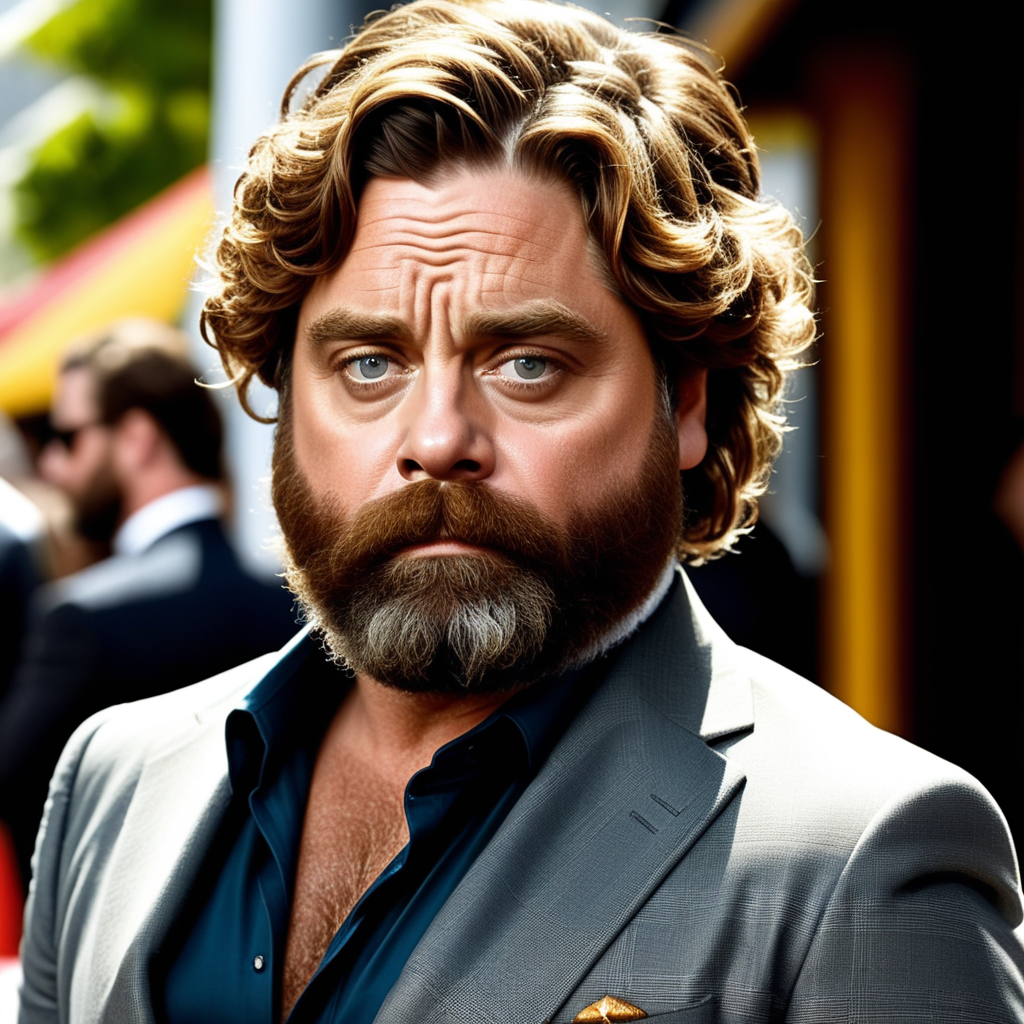 Zach Galifianakis: The Unlikely Comedy Star