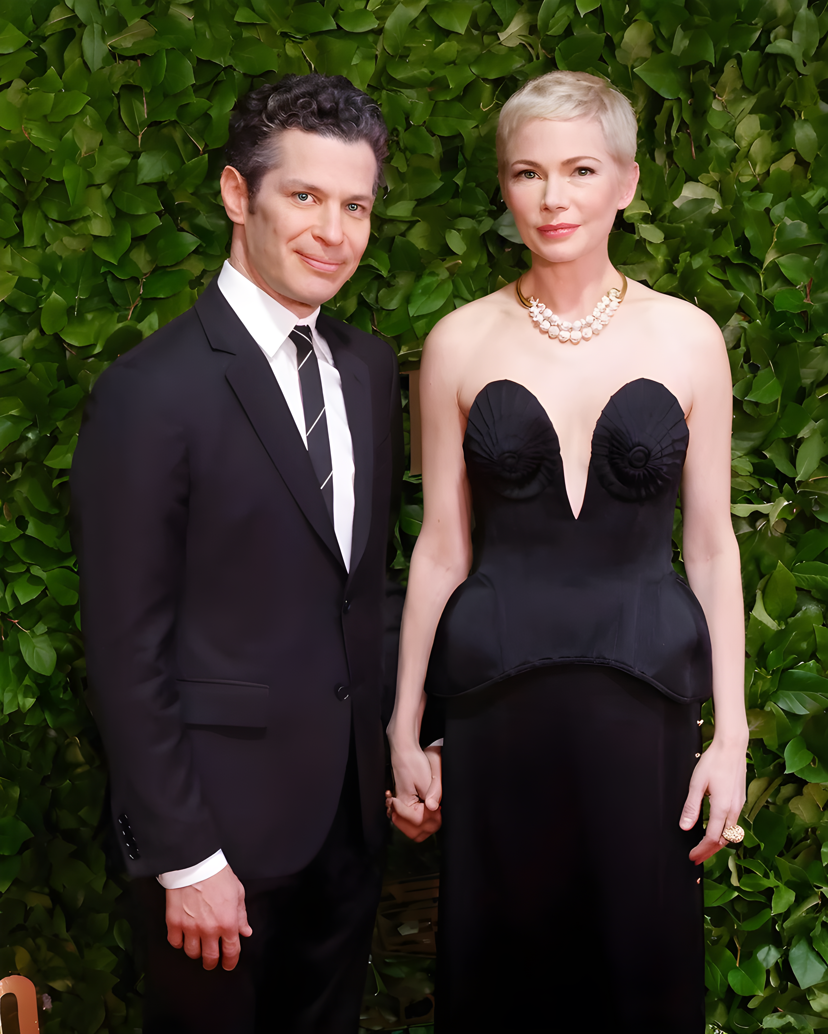 Michelle Williams and Husband Thomas Kail Coordinate in Black at 2023 Gotham Awards