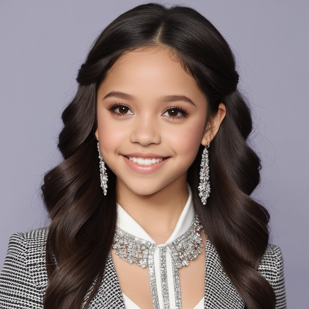 how was jenna ortega discovered